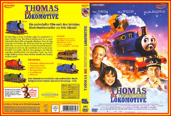 German DVD Edition of Thomas and the Magic Railroa