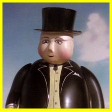 The Fat Controller addresses the engines