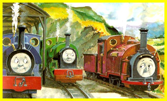 Duke with Stuart and Falcon
