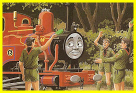 Duncan helps the Scouts