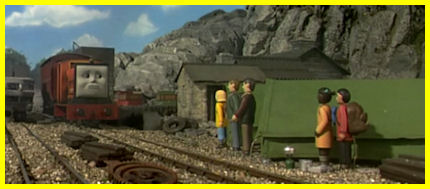 Rusty finds the campers in the Quarry!