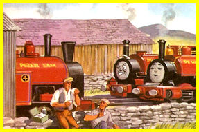 Skarloey tricks Sir Handel into challenging George