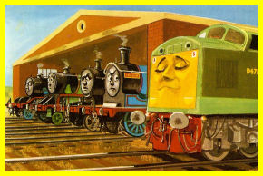 The Big Diesel at the sheds
