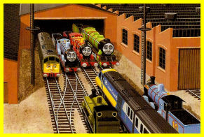 Gathering of engines at the sheds