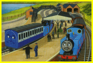 Thomas and Victoria at Knapford Junction