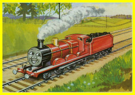 The famous red engine
