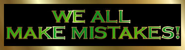 We All Make Mistakes