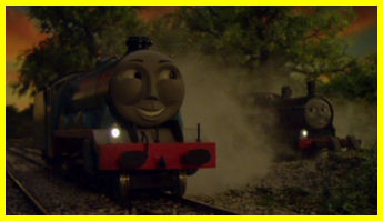 Gordon with the Scottish Twins