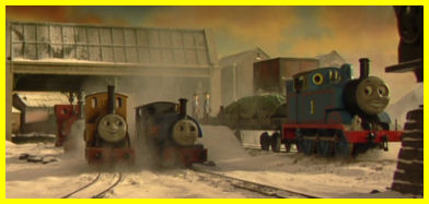 Thomas and the Narrow Gauge Engines at the Wharf