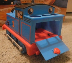 Nylint Pull-A-Long Thomas showing bunker hatch