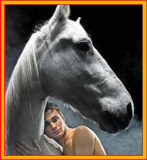 Capote & Daniel Radcliffe EQUUS publicity photo