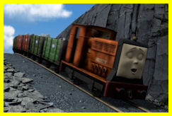 Rusty was delighted with "Blue Mountain Mystery"!